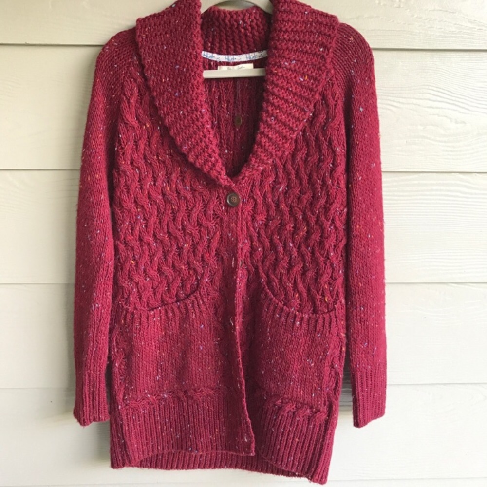 Anthropologie Isabella Sinclair Farfar Sweater. L